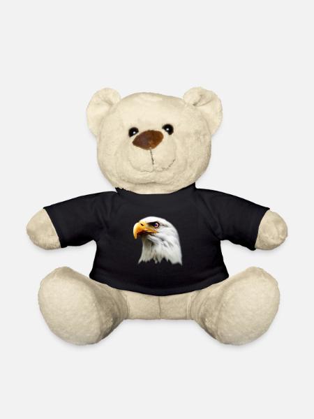 Usa Adler Patriot Flagge Geschenk - Teddy - Schwarz
