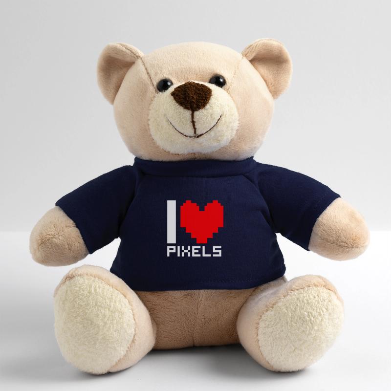 Ich Liebe Pixel Teddy