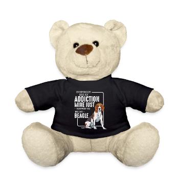 beagle - Nounours - noir - Devant