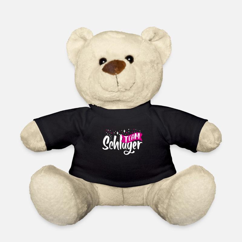 Team Schlager - Teddy - Schwarz