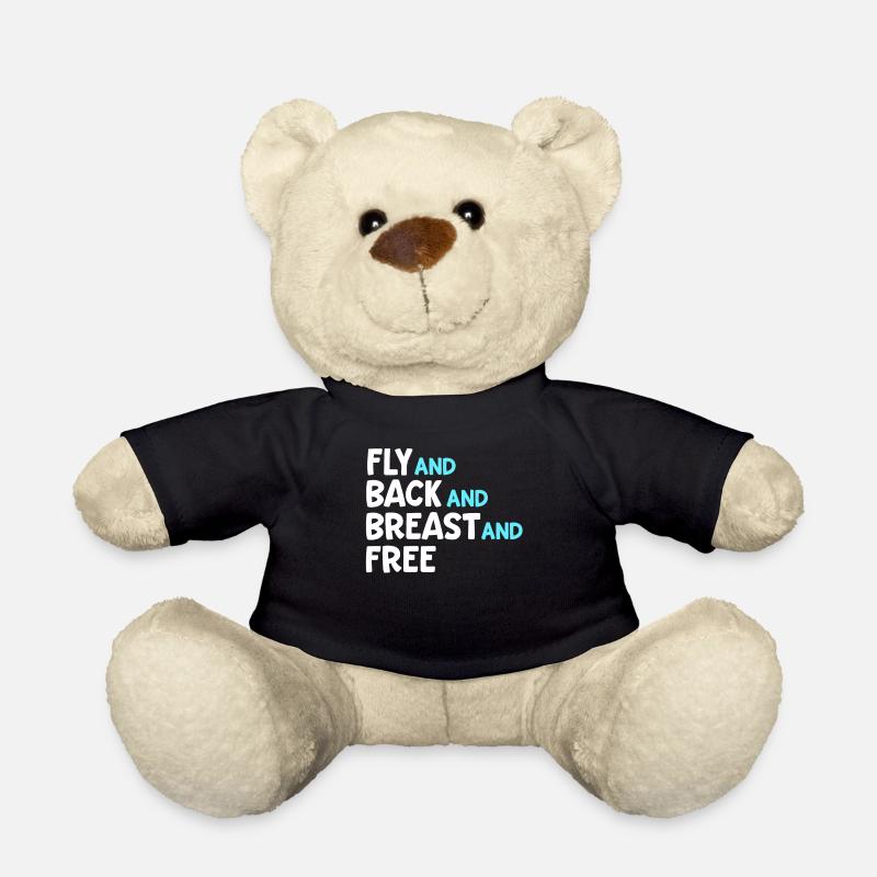 Fly And Back And Breast und Free Swim Team Medley - Teddy - Schwarz