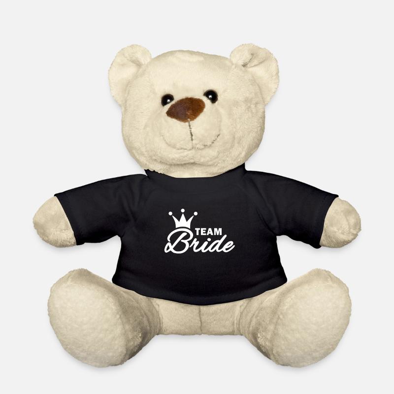 Team Bride - Teddy Bear - black
