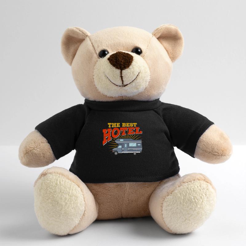 Camping caravan camper Teddy Bear