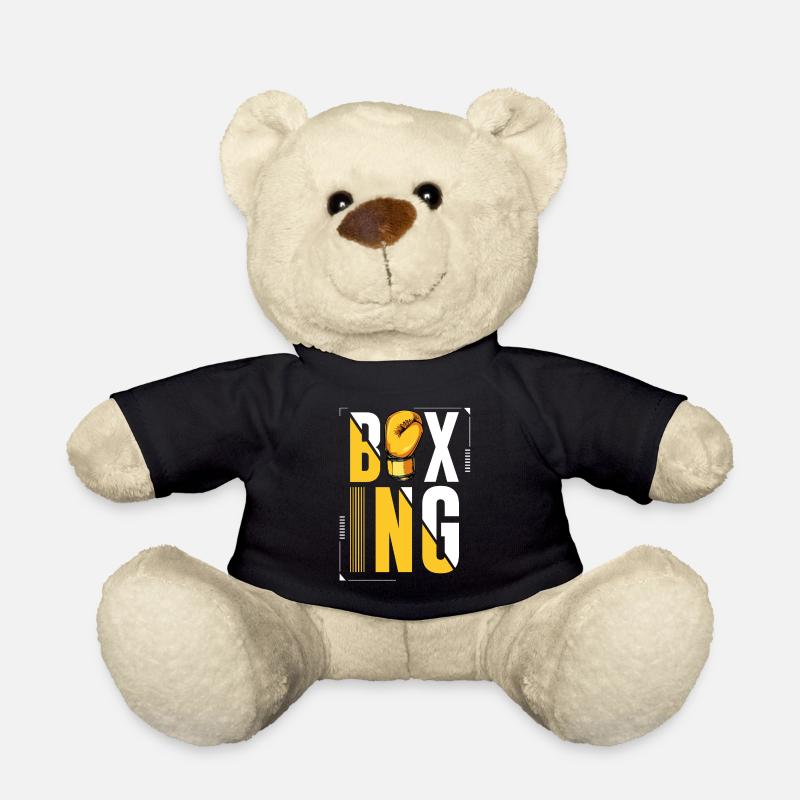 boxeur - Nounours - noir