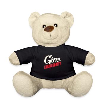 gin - Teddy Bear - black - Front