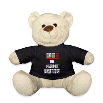je n'ai pas besoin d'idée de cadeau de sexe - Nounours - noir - Devant