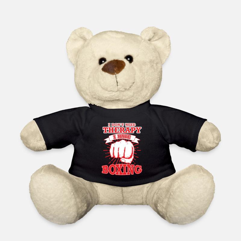 boxe - Nounours - noir