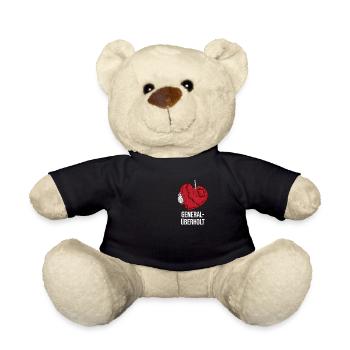 Chirurgie cardiaque Infectieuse cardiaque Cadeau de guérison - Nounours - noir - Devant
