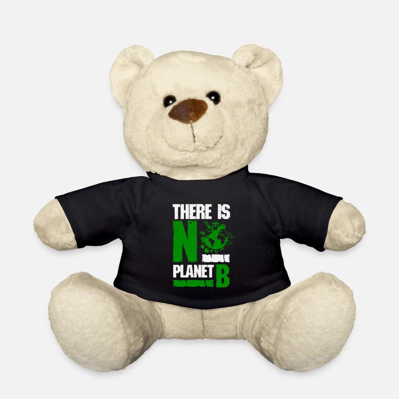 Umweltschutz Klimaschutz - Teddy - Schwarz