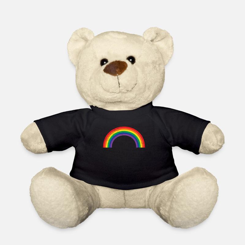arc en ciel arc en ciel - Nounours - noir