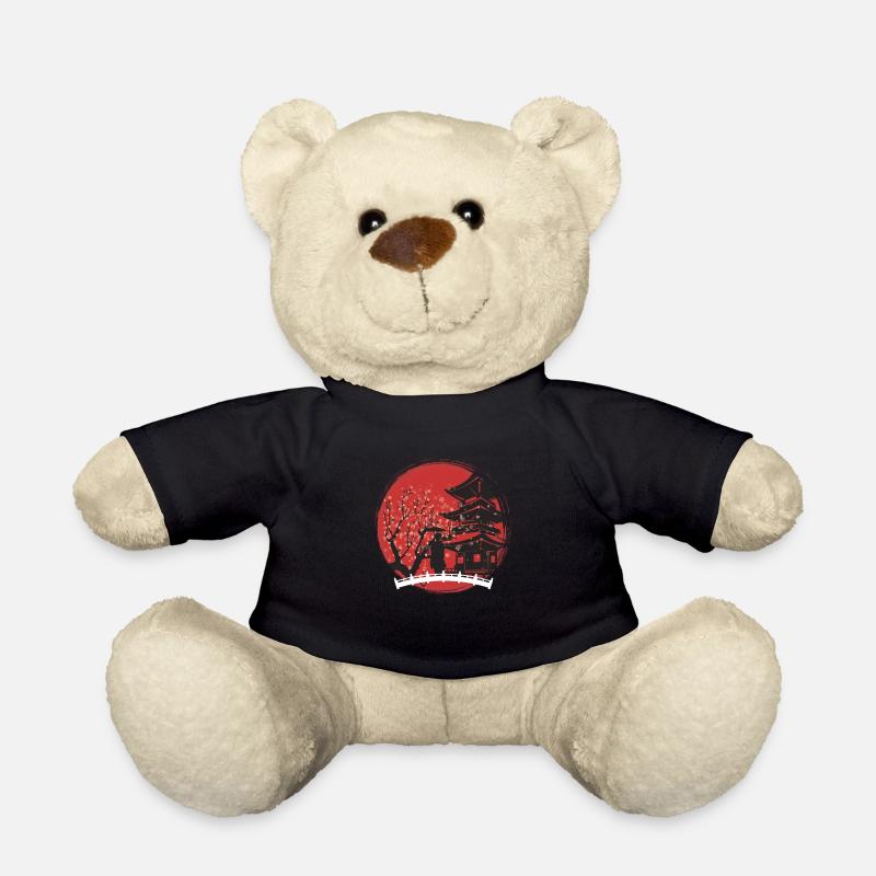 Japan Japanese - Teddy Bear - black