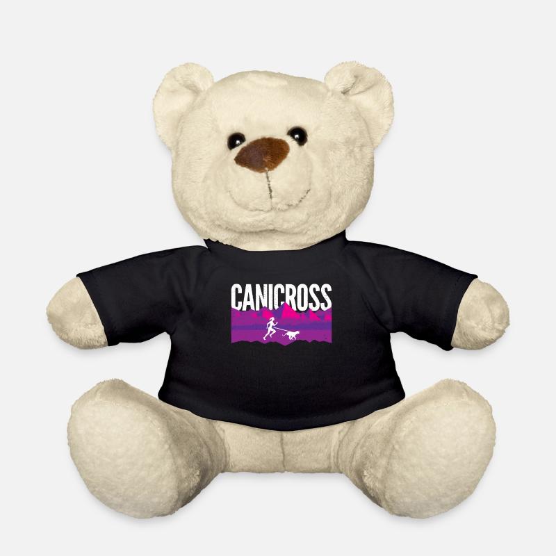 Canicross run with dog - Teddy Bear - black