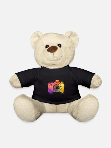 Fotograf Photograph Fotografie Kamera - Teddy - Schwarz