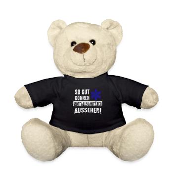 So gut können Rettungssanitäter aussehen - Teddy - Schwarz - Vorne