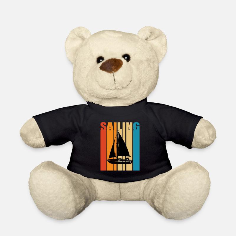 Segelboot - Teddy - Schwarz