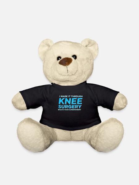 Neues Knie Knieoperation - Teddy - Schwarz