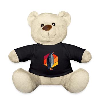Pingouins Vintage Pingouins - Nounours - noir - Devant