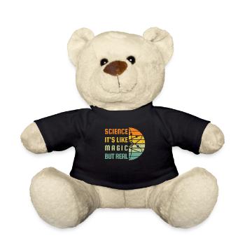 Science Is Like Magic But Real Physician - Nounours - noir - Devant