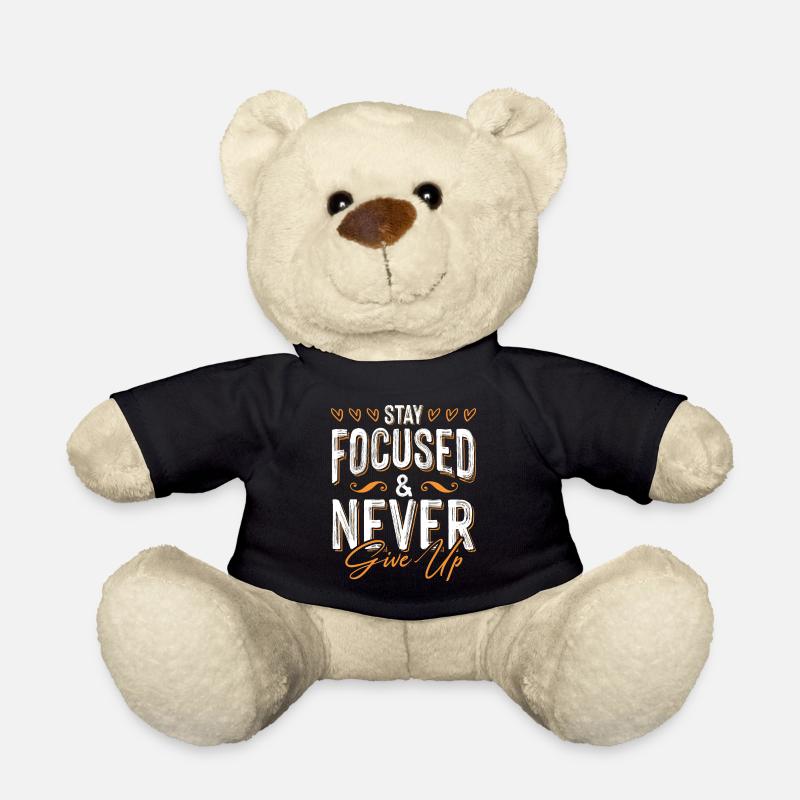 motivation focused - Teddy Bear - black