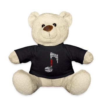 Chor Chor Musik Dirigent Chor Sänger Geschenk - Teddy - Schwarz - Vorne