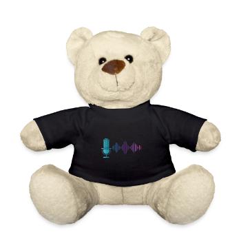 Microphone Musique Chantant Karaoke Sound Engeneer - Nounours - noir - Devant