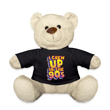 90 Mottoparty 90 Tenue 90 Retro années 90 - Nounours - noir - Devant