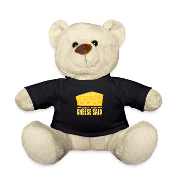 C’est ce que Cheese a dit Lustiger Käse - Nounours - noir - Devant
