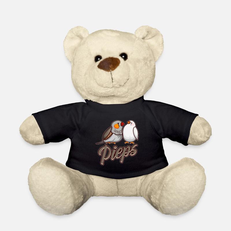 Pinsons zèbres PIEPS Pinsons - Nounours - noir