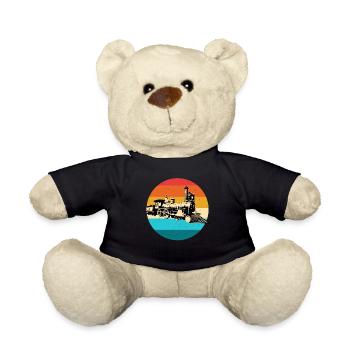 Zug - Teddy - Schwarz - Vorne