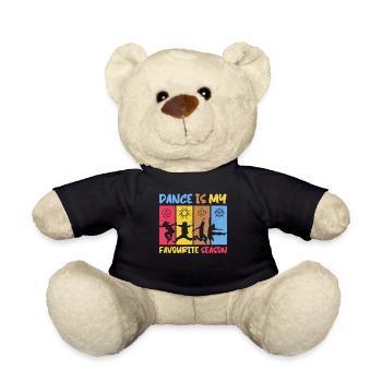 Tanzen Tänzer Tanz - Teddy - Schwarz - Vorne