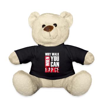 Tanzen Tänzer Tanz - Teddy - Schwarz - Vorne
