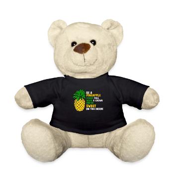 Ananas - Nounours - noir - Devant
