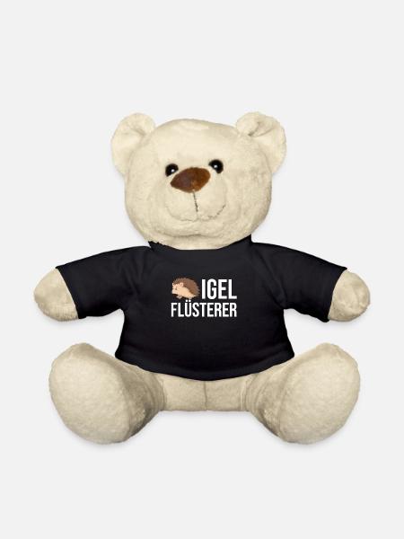 Igel - Teddy - Schwarz
