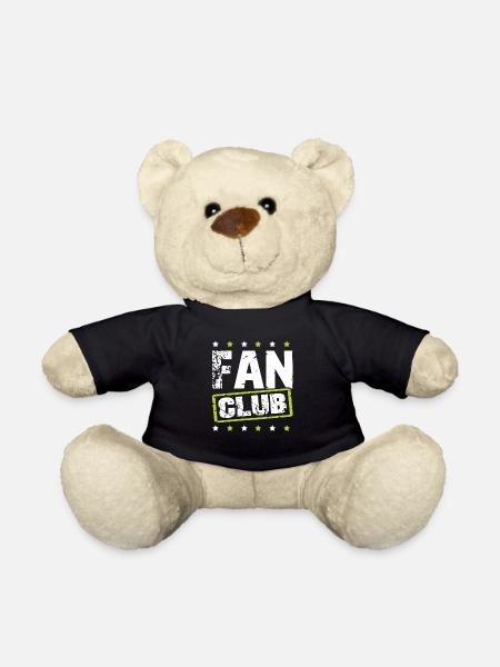 Fan Club - Teddy - Schwarz