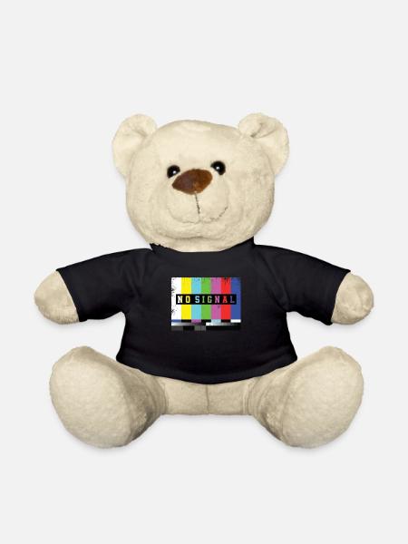 Testbild Kein Signal Fernseher - Teddy - Schwarz