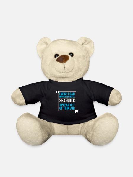 Seagull Seagull - Teddy Bear - black