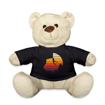Vintage Rappel Rock Climbing - Teddy Bear - black - Front