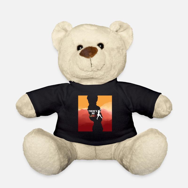 Kletterer Limit Felsklettern Bouldern - Teddy - Schwarz