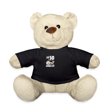 50. Geburtstag Vor 50 Jahren war ich mal der - Teddy - Schwarz - Vorne