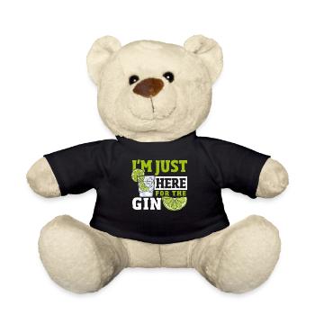 I'm Just Here For The Gin - Teddy - Schwarz - Vorne