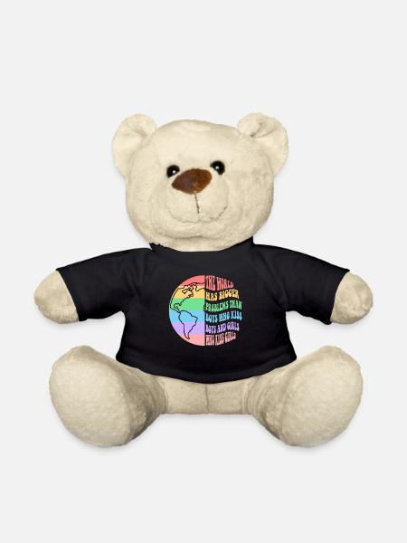 Boys Who Kiss Boys Girls Who Kiss Girls - Teddy Bear - black