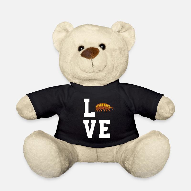 Liebe Asseln - Teddy - Schwarz
