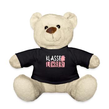 Lehrer Lehrerin Klassenlehrer Klasse Lehrer - Teddy - Schwarz - Vorne