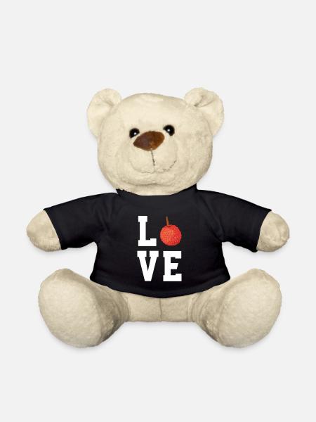 Litschi - Teddy - Schwarz