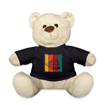 Segelschiff - Teddy - Schwarz - Vorne