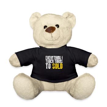 Everything I Touch Turns To Sold I Makler - Teddy - Schwarz - Vorne