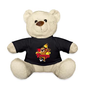 Allemagne Football - Nounours - noir - Devant