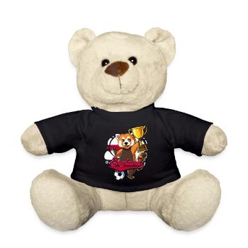 England Football - Teddy Bear - black - Front