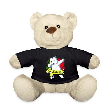 Portugal Football - Nounours - noir - Devant