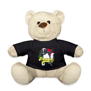 Portugal Football - Nounours - noir - Devant